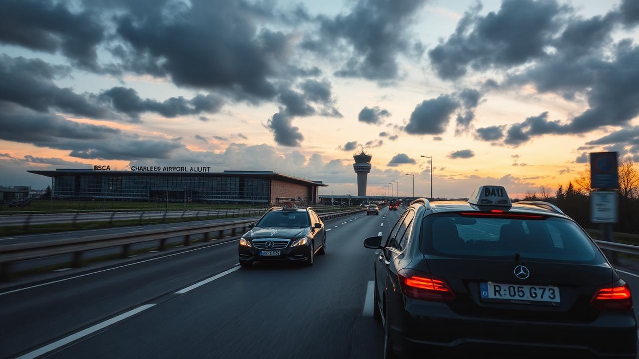 Taxi Kortrijk – Charleroi Airport (BSCA): prijs, route en tijdwinst